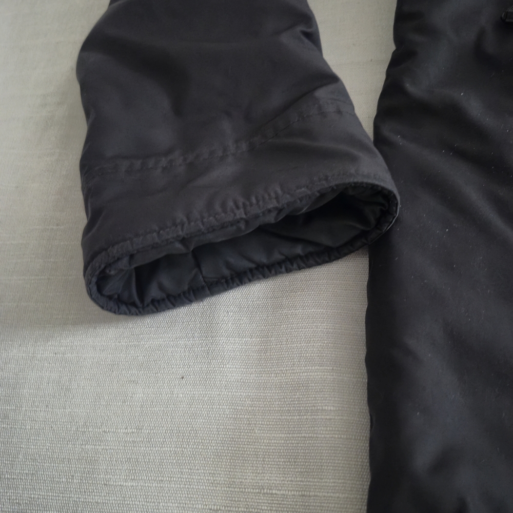 KANUK Parka,Black Hooded Winter Coat, Mid Lengthwith Bonus Kanuk Scarf,  S Large - Picture 6 of 12